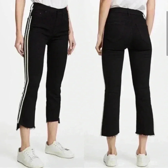 MOTHER insider step crop fray jeans Guilty Racer - Picture 3 of 9
